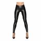 Noir - lange, glänzende Leggings (schwarz)  - M