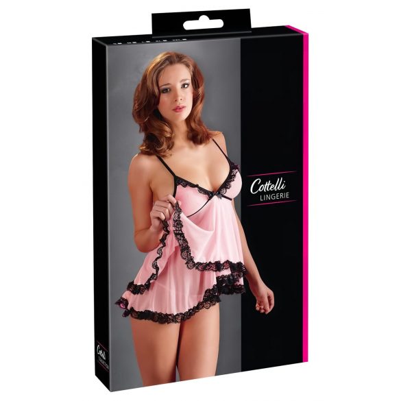 Cottelli - Süße, rüschige Verführung - Babydoll - L