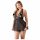 Cottelli Plus Size - luftiges Spitzen-Babydoll (schwarz)