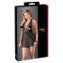 Cottelli Plus Size - Spitzen Babydoll (Schwarz) 