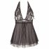 Cottelli Plus Size - Spitzen Babydoll (Schwarz)  - 3XL