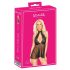 Kissable - Halsband, Spitzen-Babydoll (schwarz) mit Tanga 