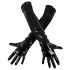 Black Level - glänzender Lackhandschuh (schwarz)  - XL