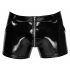 Black Level - Seitentaschen Herren Lackshorts (schwarz) 