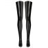 LATEX - Damenstrumpfhose (schwarz)  - S/M