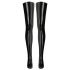 LATEX - Damenstrumpfhose (schwarz)  - L/XL