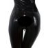 LATEX - Langärmeliger Damen-Overall (schwarz)  - S