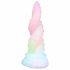 OgazR Kraken - gedrehter Oktopusarm Dildo - 18 cm (Regenbogen) 