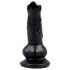 Animalorny - Hundepenis Dildo - 12cm (schwarz) 