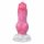 Tierischgeiler Bulldog - Hundepenis Dildo - 17cm (Rosa) 