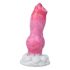 Tierischgeiler Bulldog - Hundepenis Dildo - 17cm (Rosa) 