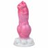 Tierischgeiler Bulldog - Hundepenis Dildo - 17cm (Rosa) 