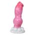 Tierischgeiler Bulldog - Hundepenis Dildo - 17cm (Rosa) 