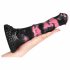 Bad Horse - Silikon Pferdepenis-Dildo - 18cm (schwarz-rosa) 