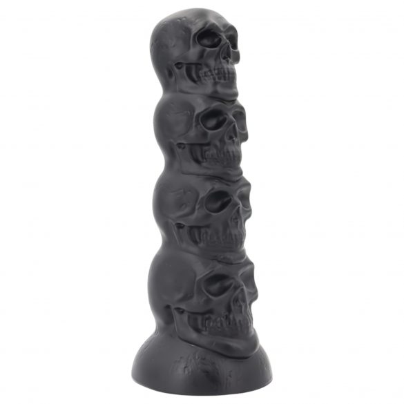 Toppedmonster - Schädel Dildo - 22 cm (schwarz) 