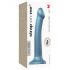 Strap-on-me Metallic Shine M - hautfreundlicher Dildo (metallisch blau)