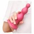 Strap-on-me Perlen S - Perlenzüchtiger Saugfuß Dildo (Pink) 