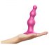 Strap-on-me Beads M - Perlen-Dildo mit Fuß (Pink)