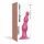 / Strap-on-me Beads L - perlengestalteter, Standfuß-Dildo (pink) 