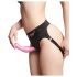 Strap-on-me Curvy M - gewellter, Sockeldildo (Pink) 