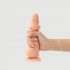 Strap-on-me M - zweischichtiger, standfester, realistischer Dildo (natur) 