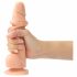 Strap-on-me M - zweischichtiger, standfester, realistischer Dildo (natur) 