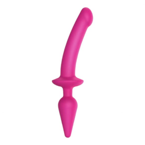 Strap-on-me Swith Semi-Realistisch L - 2in1 Silikon Dildo (Pink) 