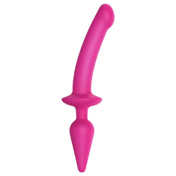 Strap-on-me Swith Semi-Realistisch L - 2in1 Silikon Dildo (Pink) 