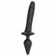 Strap-on-me Swith Realistic XXL - 2in1 Silikon Dildo (schwarz) 