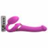 Strap-on-me M - aufblasbarer Vibrator zum Anschnallen (pink)