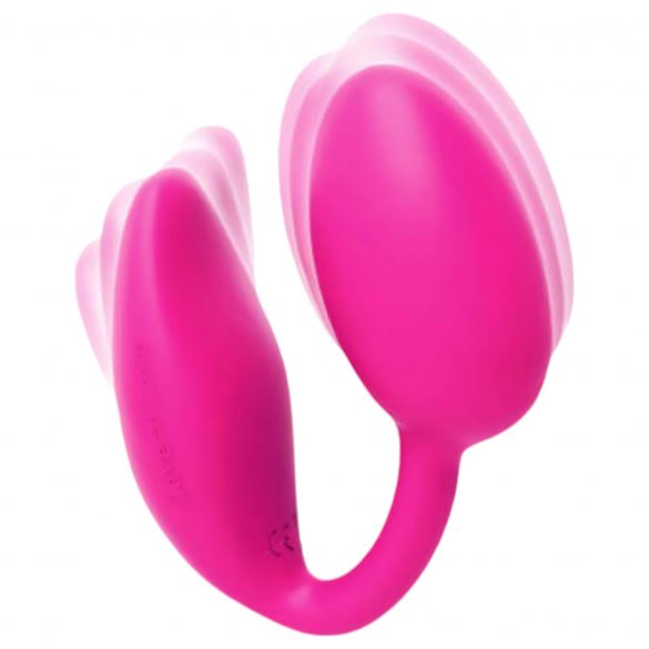 Love to Love Wonderlove - akkubetriebener, drahtloser 2in1-Klitorisvibrator (pink) 