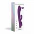 Love to Love Bunny & Clyde - akkubetriebener, pulsierender Vibrator mit Klitorisarm (Lila) 