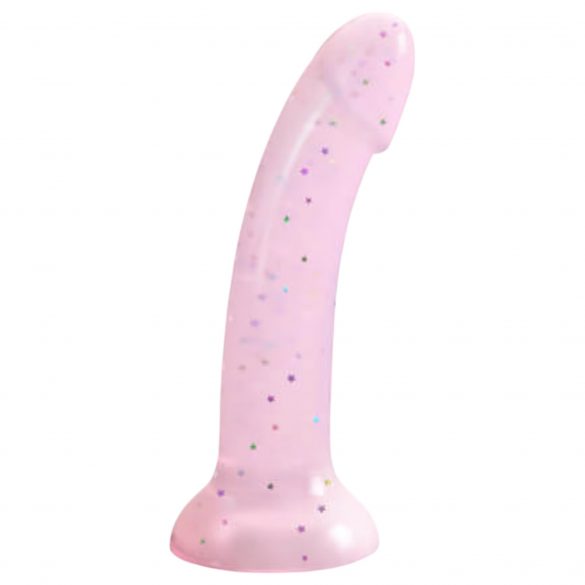 Dildolls Starlight - Standfuß, Sternen-Dildo (Pink) 