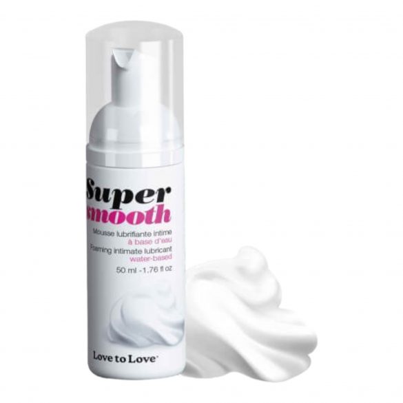 Love to Love Super Smooth - wasserbasiertes Gleitgel-Schaum (50ml) 