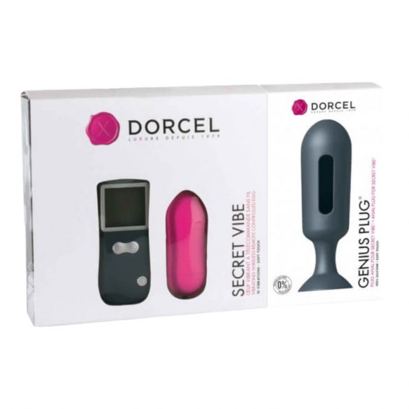 Dorcel Secret Vibe - Funkgesteuertes Vibrations-Ei Set (2-teilig) 