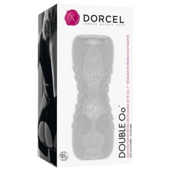 Dorcel Double Oo - durchsichtiger männlicher Masturbator 