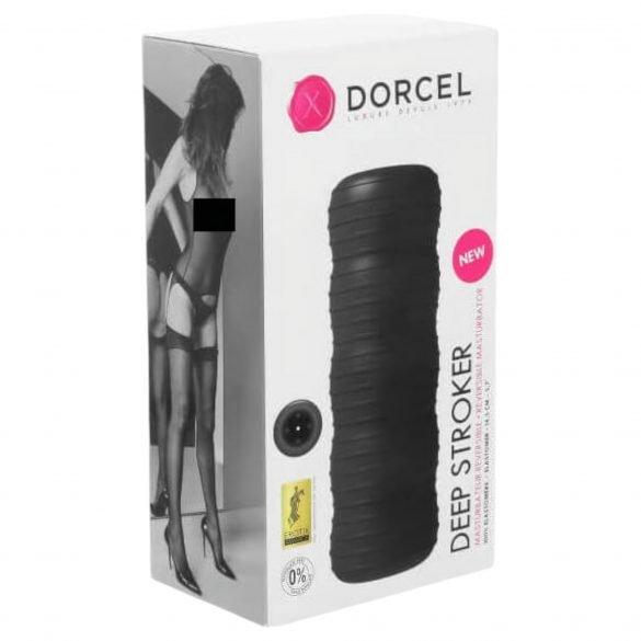 Dorcel Deep Stroker - männlicher Masturbator (schwarz) 