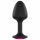 Dorcel Geisha Plug Ruby XL - Analplug mit rosa Stein (schwarz)