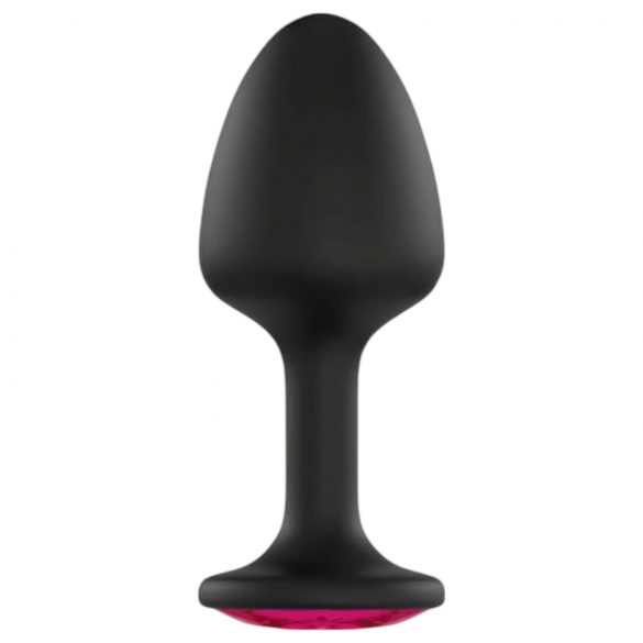 Dorcel Geisha Plug Ruby XL - Analplug mit rosa Stein (schwarz)