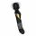 Dorcel Dual Orgasms Gold - Akku, 2in1 Massage-Vibrator (Schwarz) 