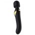 Dorcel Dual Orgasms Gold - Akku, 2in1 Massage-Vibrator (Schwarz) 