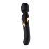 Dorcel Dual Orgasms Gold - Akku, 2in1 Massage-Vibrator (Schwarz) 