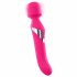 Dorcel Dual Orgasms - wiederaufladbarer, 2in1 Massage-Vibrator (rosa) 