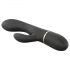 Dorcel Glam Rabbit - wiederaufladbarer Vibrator mit Klitorisarm (schwarz) 