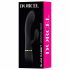 Dorcel Glam Rabbit - wiederaufladbarer Vibrator mit Klitorisarm (schwarz) 