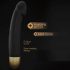 Dorcel Real Vibration M 2.0 - aufladbarer Vibrator (schwarz-gold) 