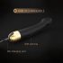 Dorcel Real Vibration M 2.0 - aufladbarer Vibrator (schwarz-gold) 