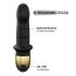 Dorcel Mini Lover 2.0 - akkubetriebener G-Punkt Vibrator (Schwarz-Gold) 