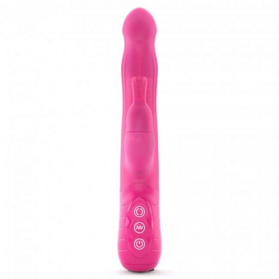 Dorcel Baby Rabbit 2.0 - akkubetriebener Vibrator mit Klitorisarm (pink)