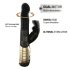 Dorcel Baby Rabbit 2.0 - Klitorisvibrator (schwarz-gold)